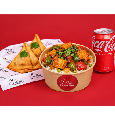 veg curry bowl meal