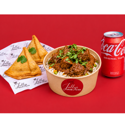non veg curry bowl meal