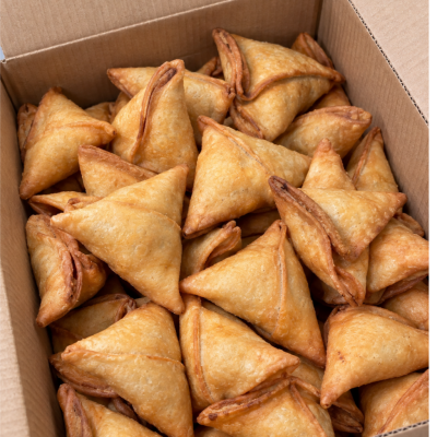 vegetable samosa party pack