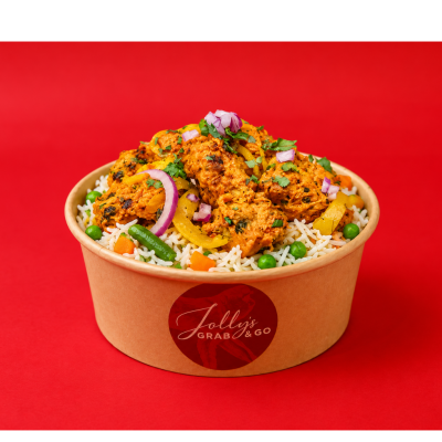 soya tikka protein bowl