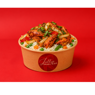 chicken tikka protein bowl
