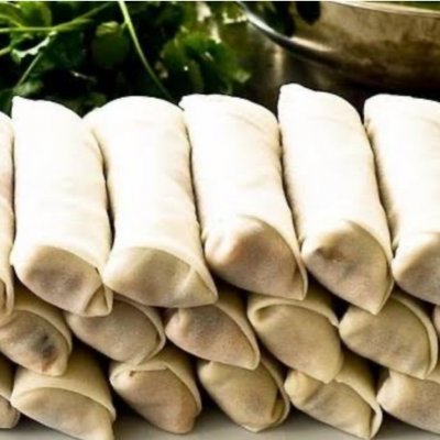 UNCOOKED Paneer Spring Roll