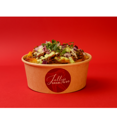 lamb keema fries